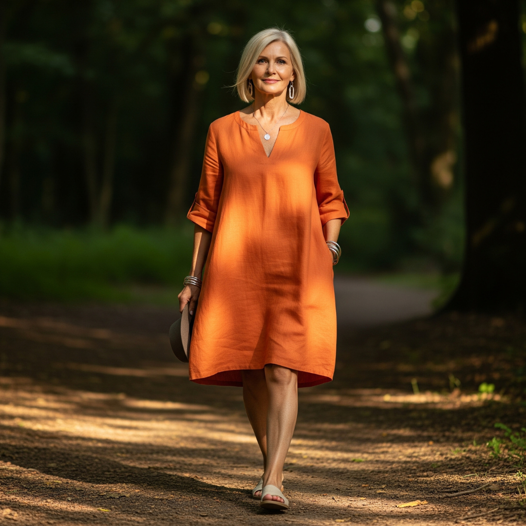 Jeanette™ | Elegant V-Neck Dress