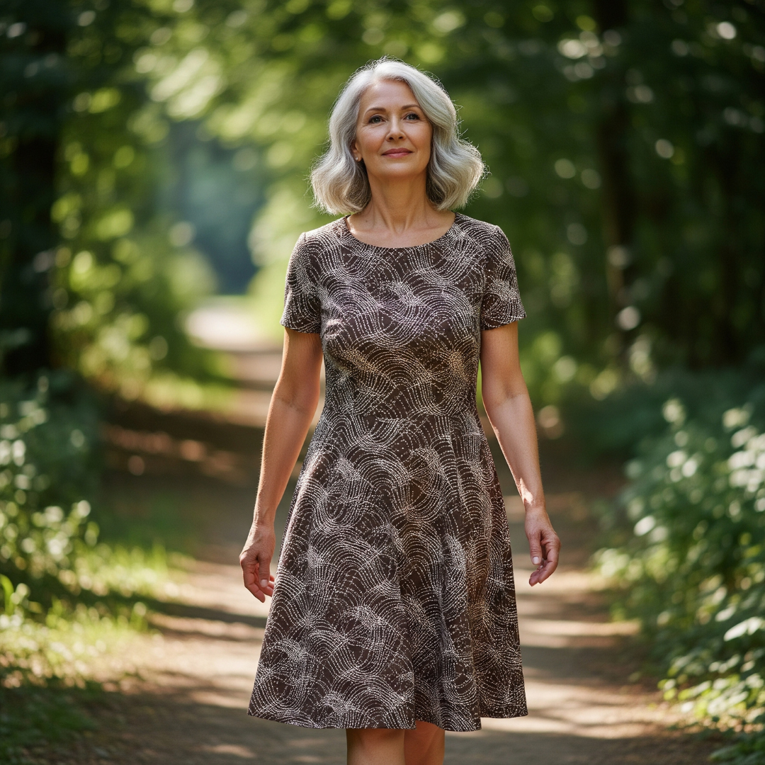 Riwinda | Stylish Vintage Women's Dress