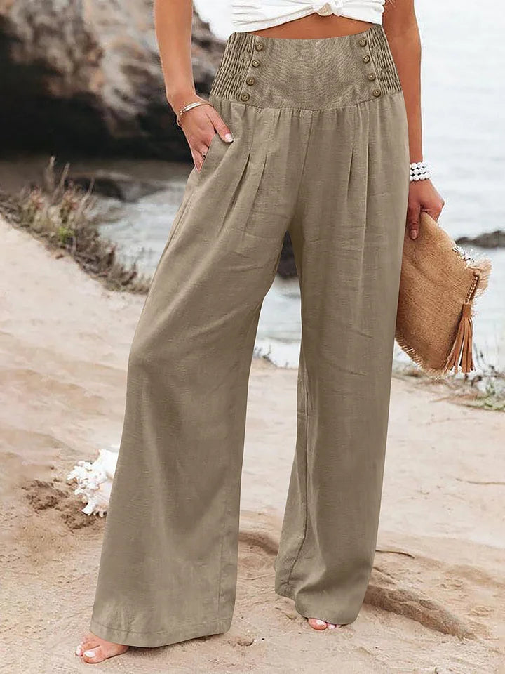 Rowenna - Coastal Breeze Boho Pants