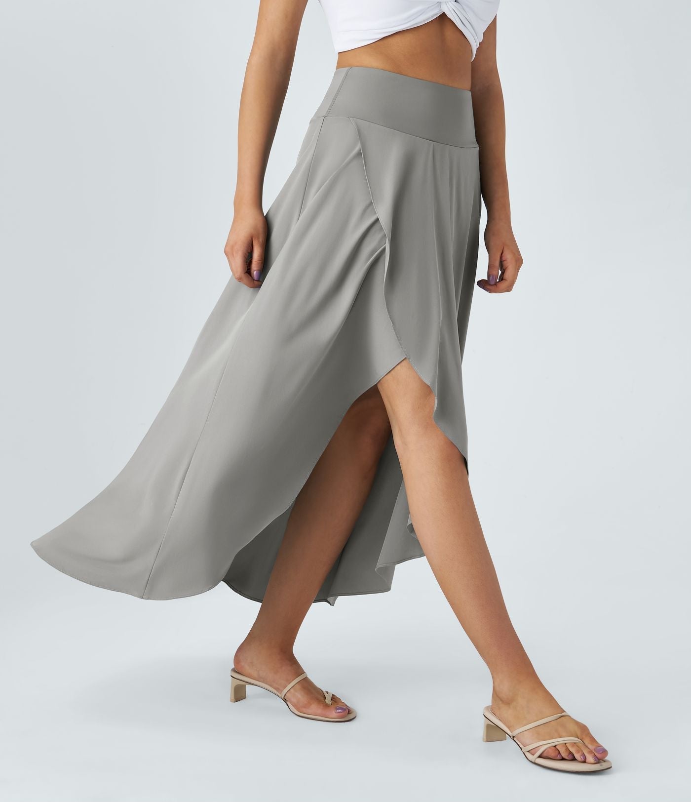 Natalia | Split Comfortable Skirt