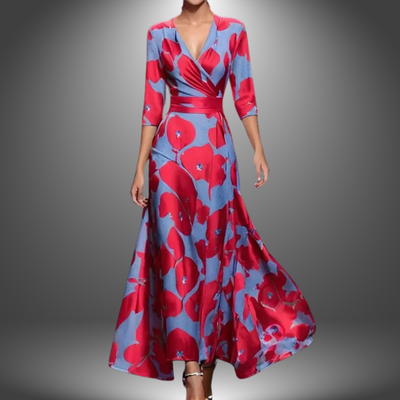 Marianne | Stylish Floral Maxi Dress