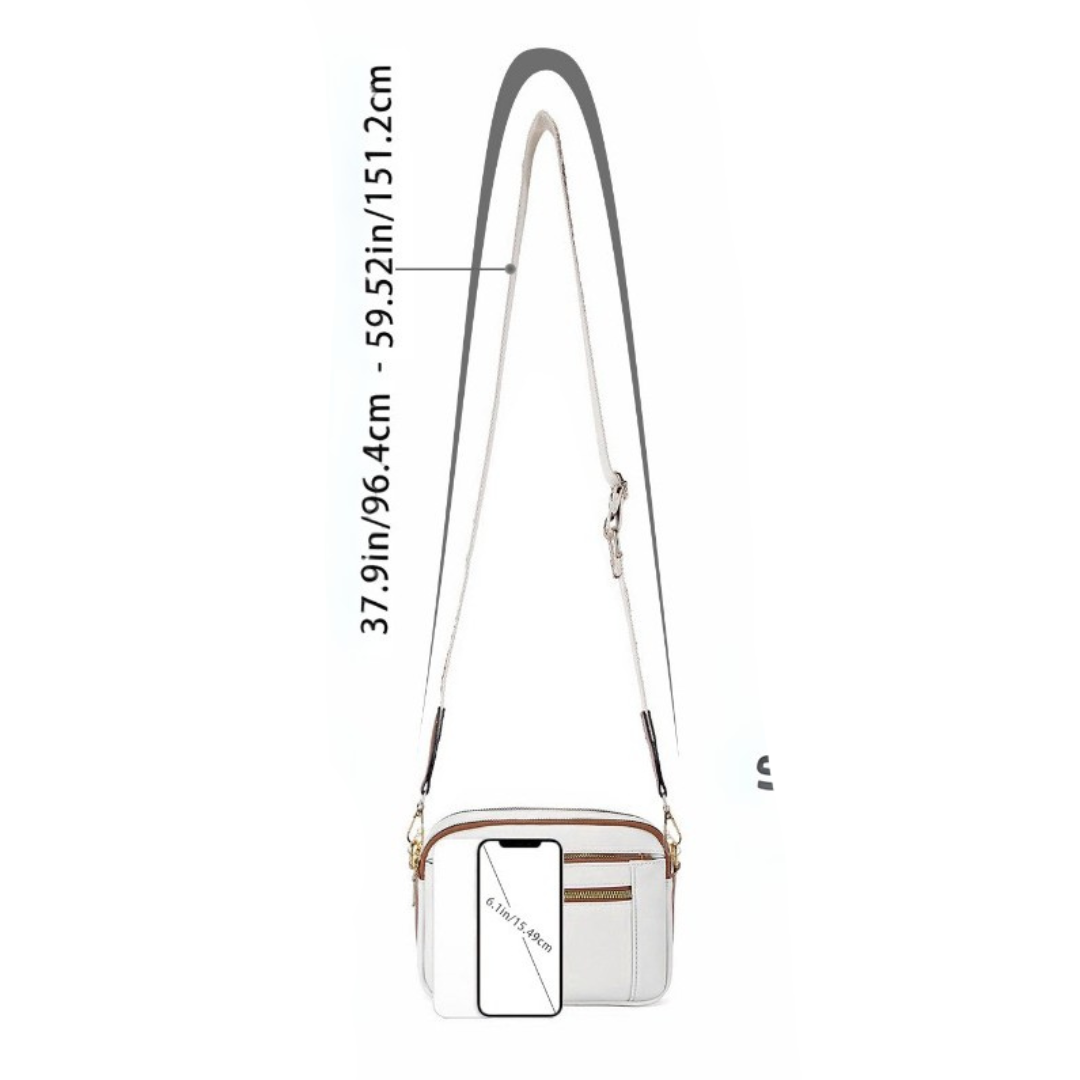 Mira™ -  Elegant Leather Shoulder Bag