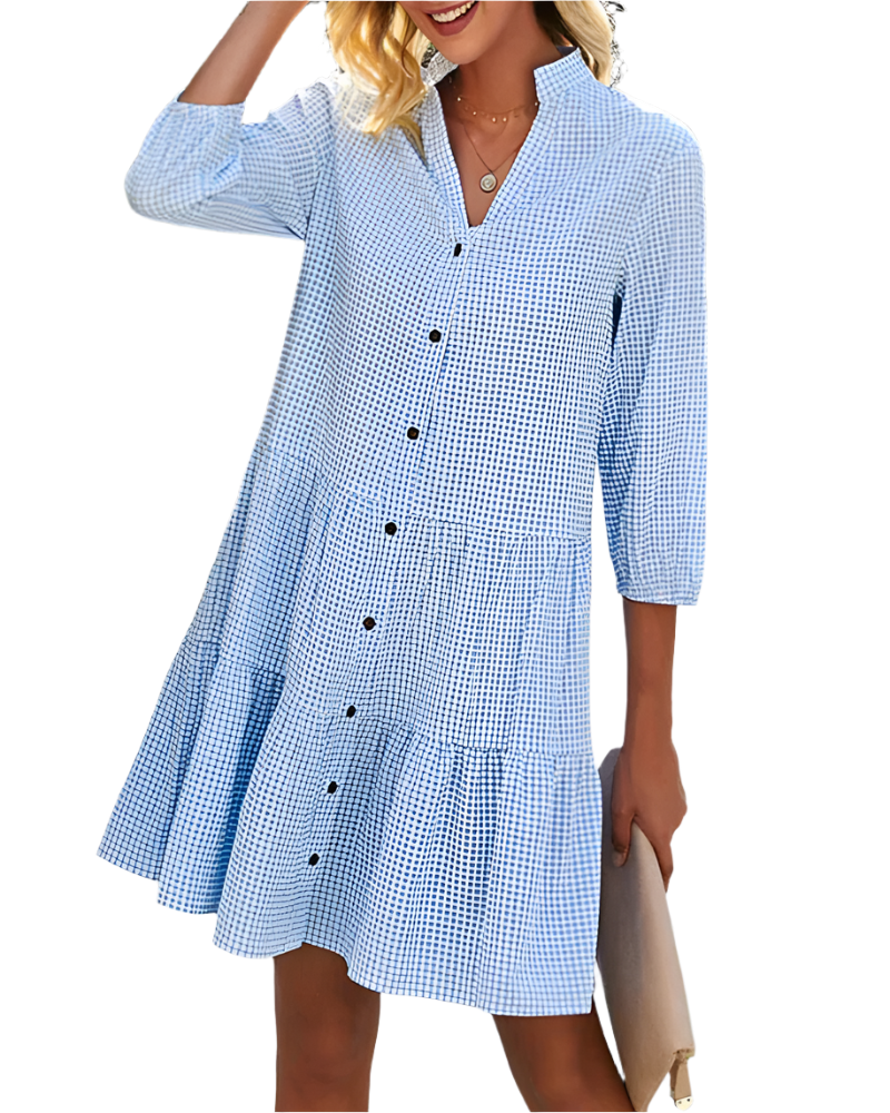 Belinda | Summer Plaid Dress