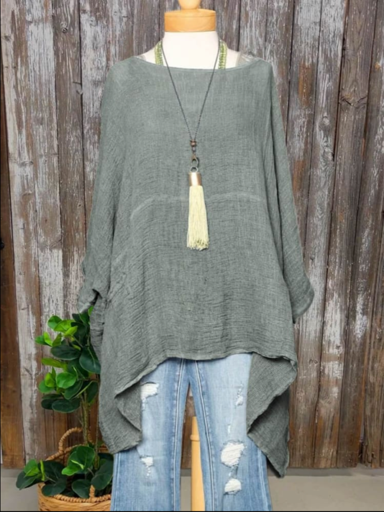 Eliora | Pocket Cotton Top