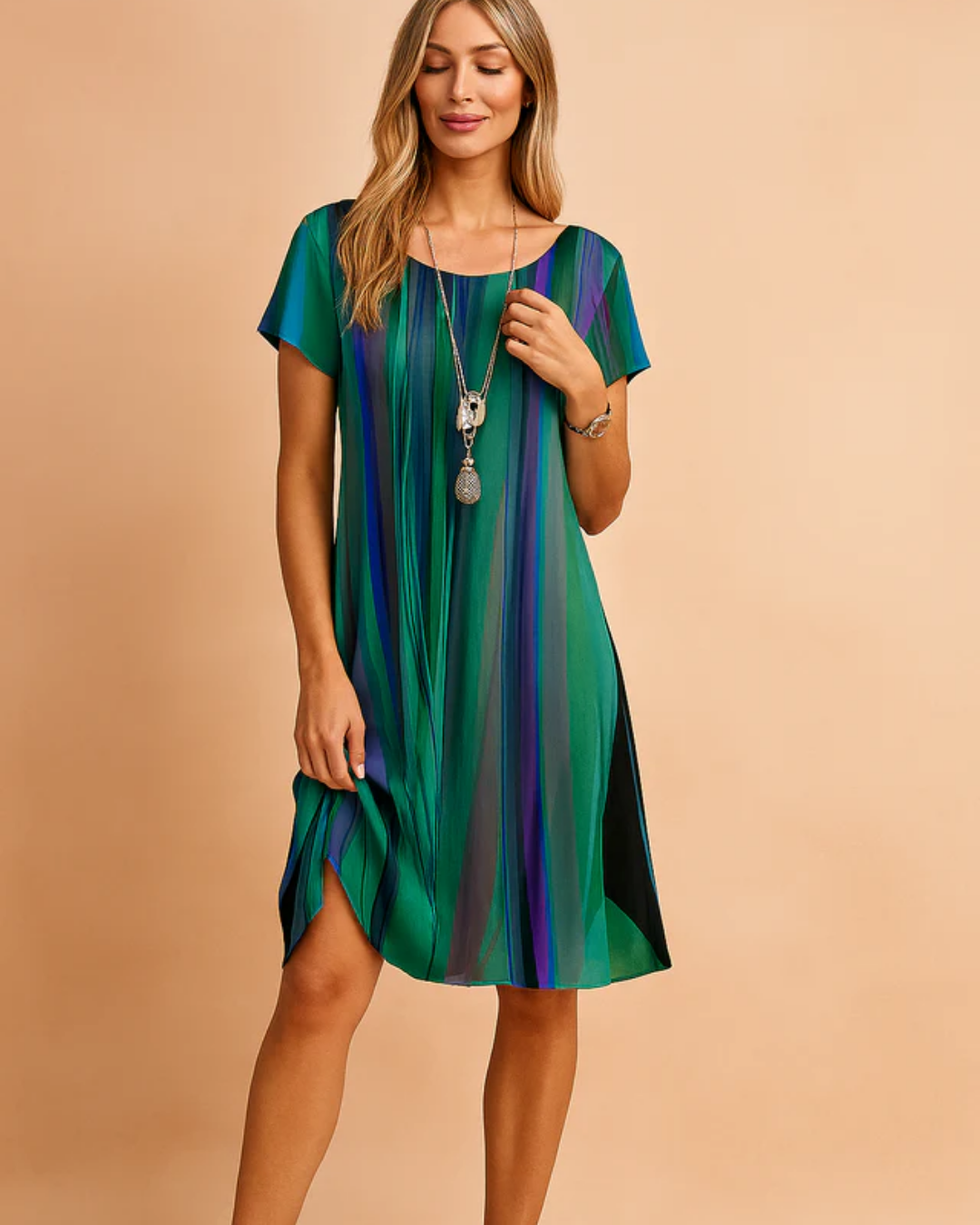 Liora | Boho Gradient Dress