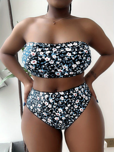 Nora | Sexy Two-Piece Bikini Set | Floral Print