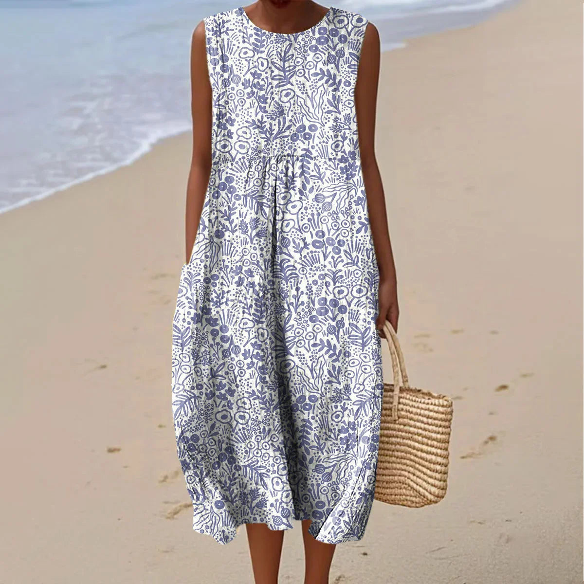 Bella - Sleeveless Summer Pocket Dress