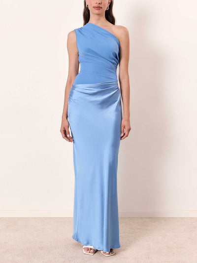 Anita - Elegant One Shoulde Maxi Dress