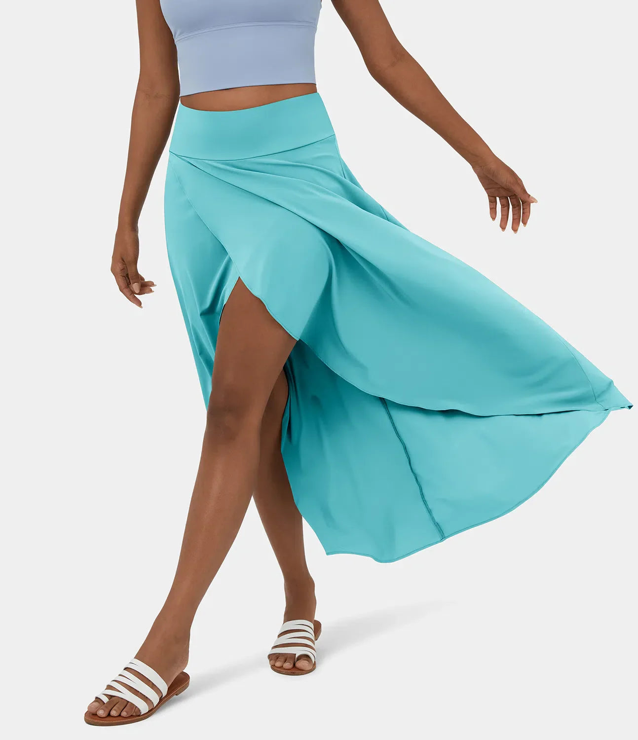 Natalia | Split Comfortable Skirt