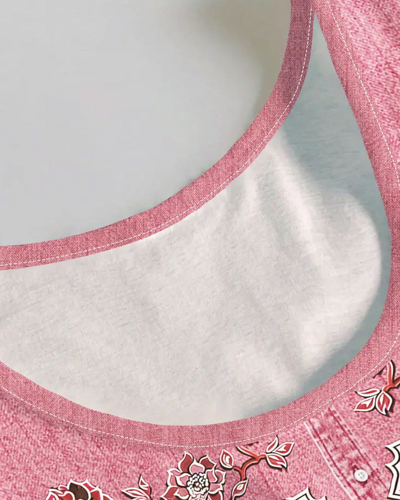 Patricia - Sleeveless Denim-Look Dress