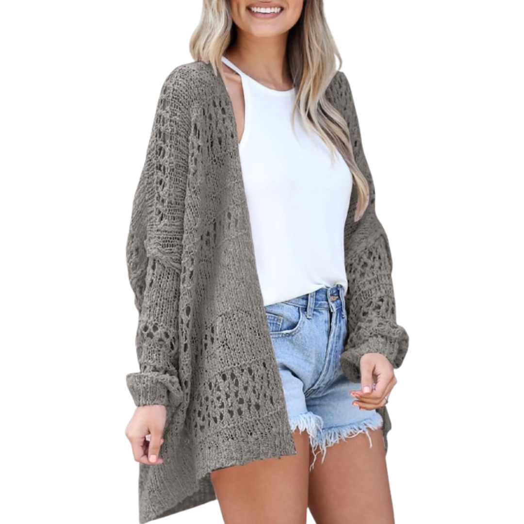 Zela  – Lightweight Oversized Boho Summer Cardigan