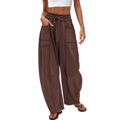 Anaya - Comfortable Baggy Leg Lounge Trousers