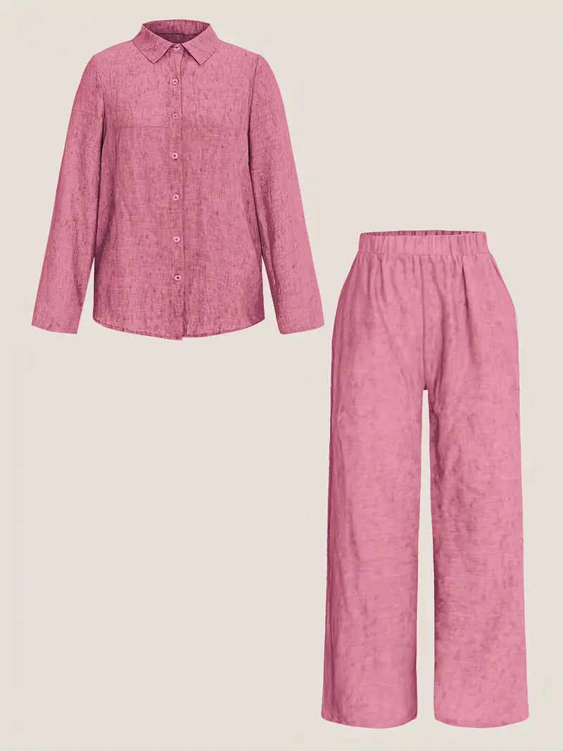 Diane - Loose Casual Two-Piece Set