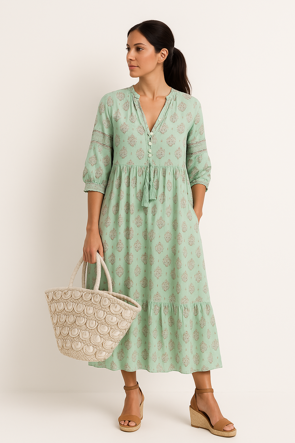 Zandoria - Bright Spring Dress