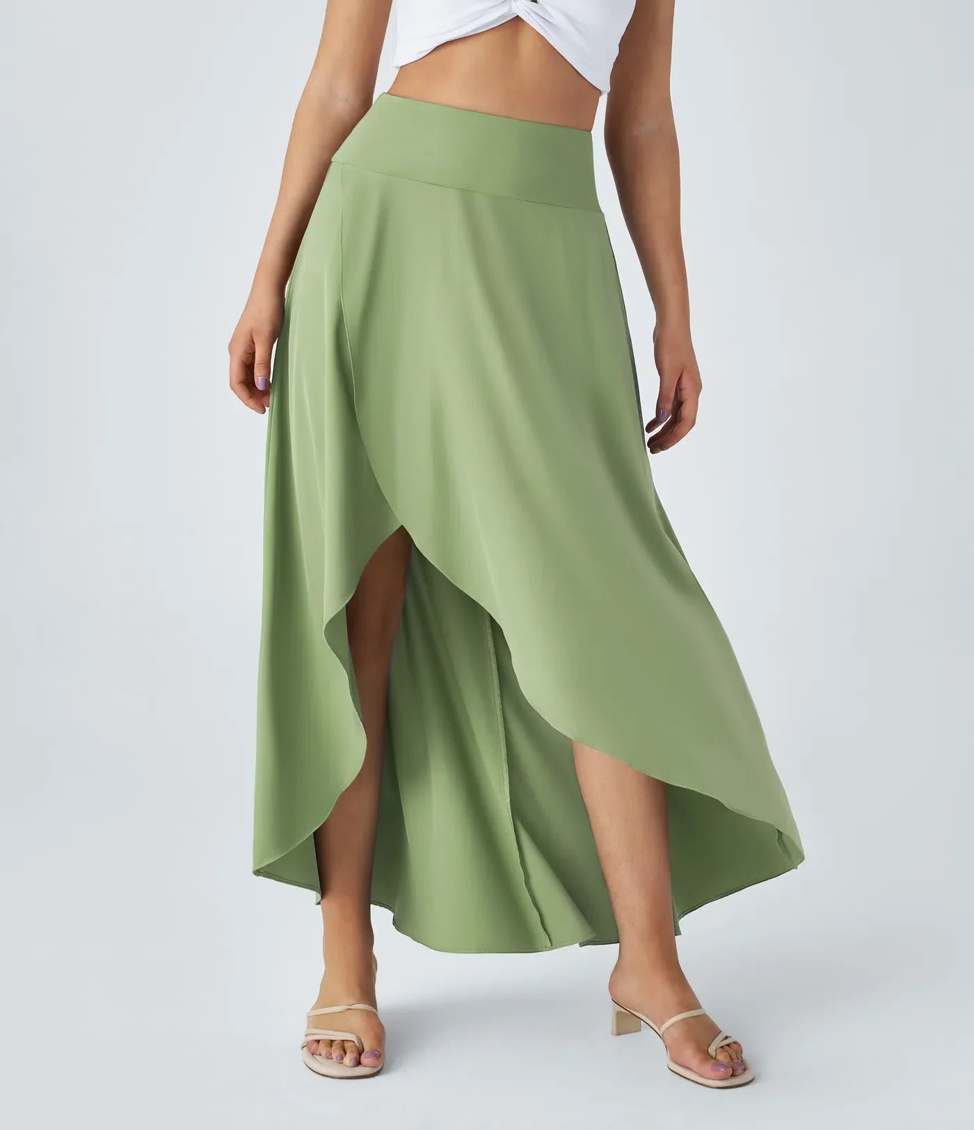 Natalia | Split Comfortable Skirt