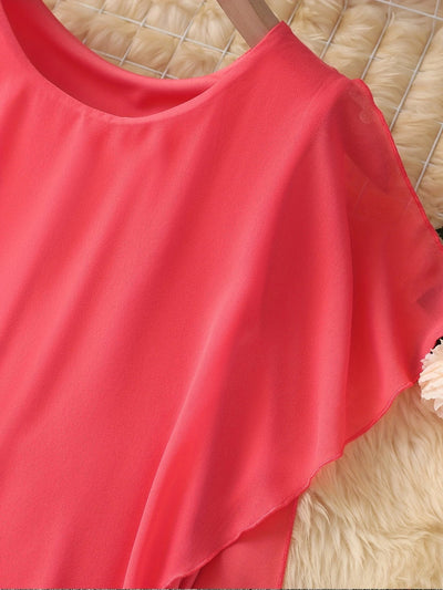 Maren | Elegant Midi Dress With Sleeveless