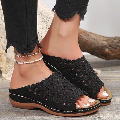 Lordy | Orthopaedic sandals with a comfortable wedge heel