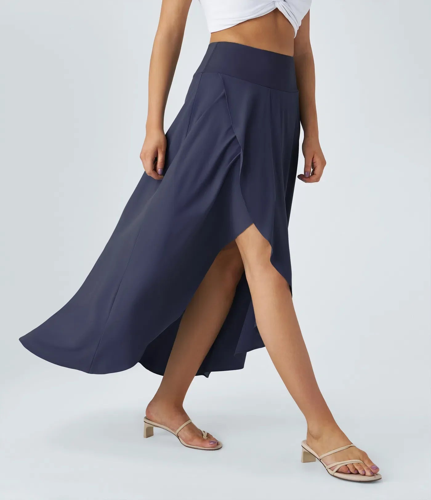 Natalia | Split Comfortable Skirt