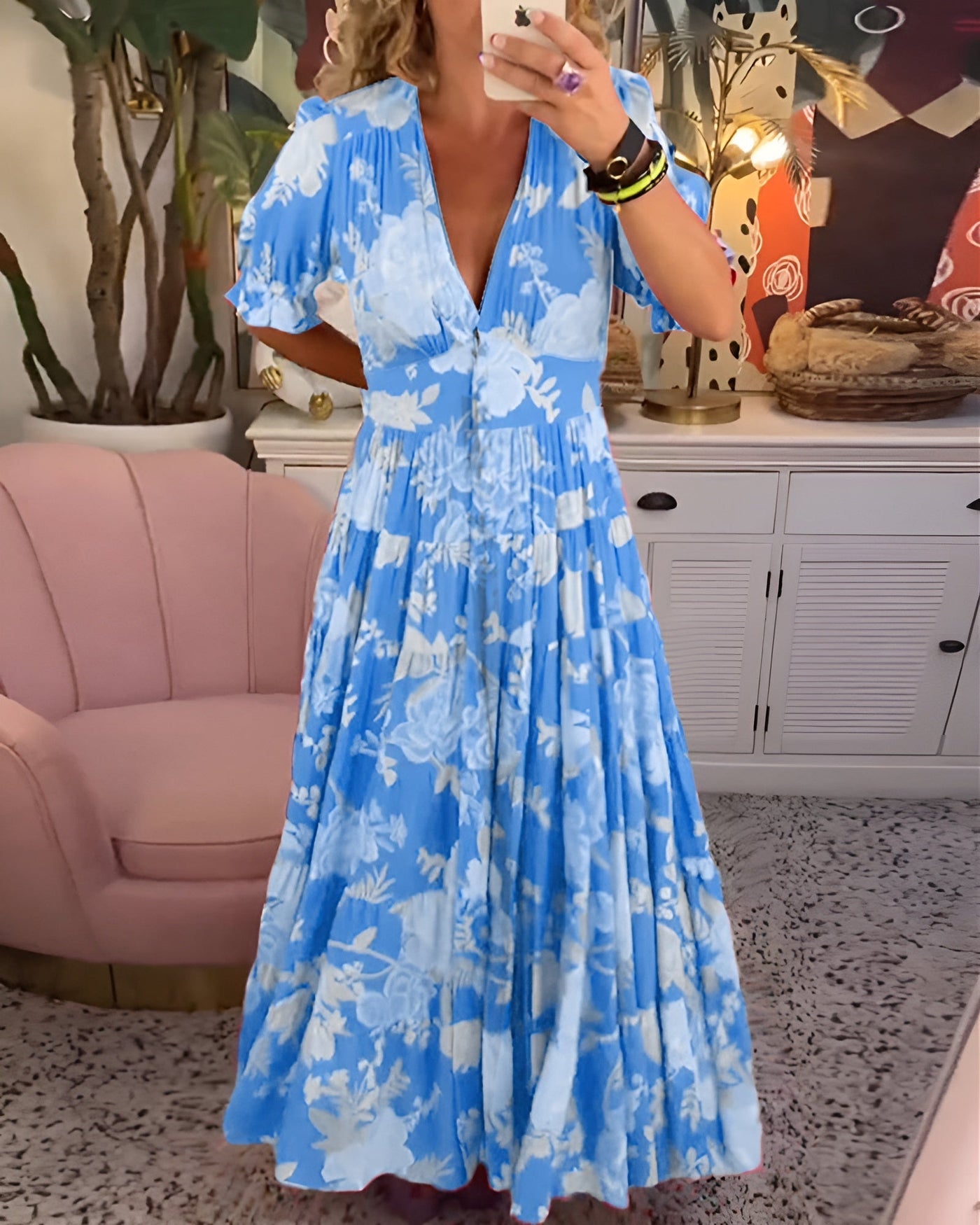 Lesley - Bloomcharm Maxi Summer Dress