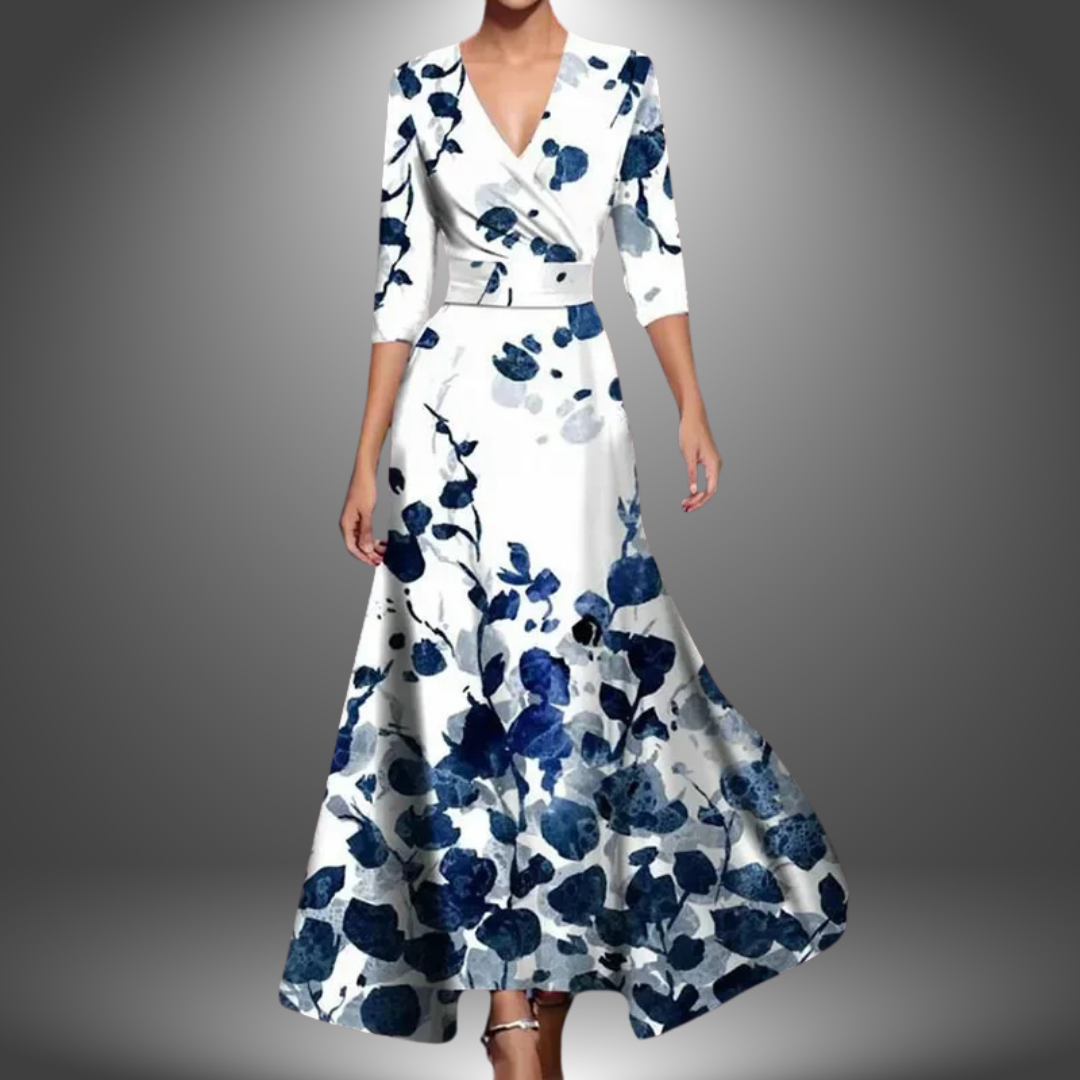 Marianne | Stylish Floral Maxi Dress