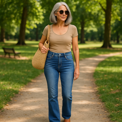 Ava – Comfort High Rise Jeans