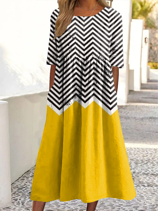 Adrianne - Pastel Flowy Summer Dress