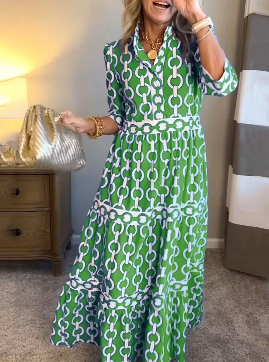 Celeste | Vintage Bohemian Maxi Dress