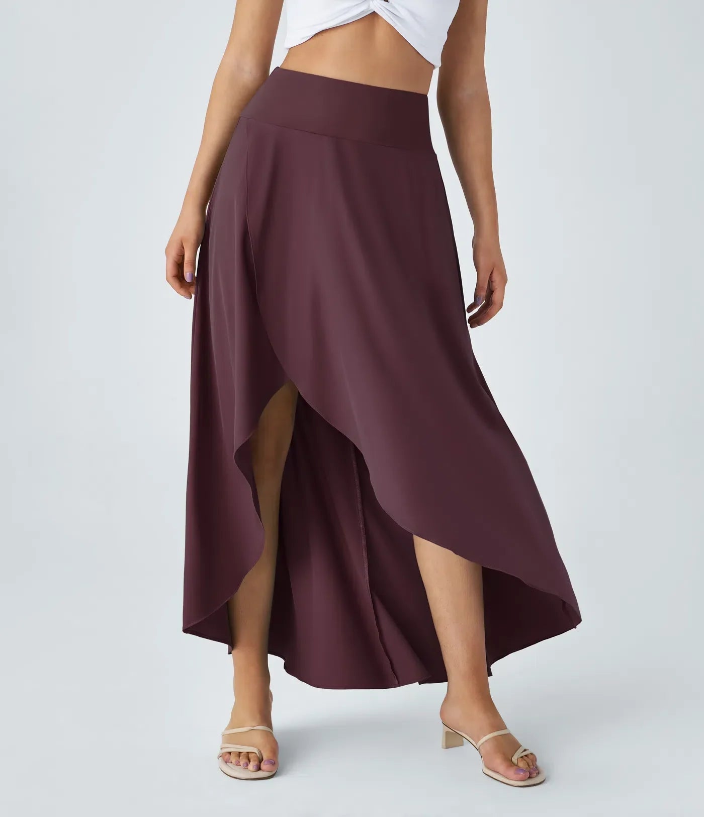 Natalia | Split Comfortable Skirt