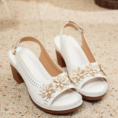 Dede | Stylish Thick Heels Sandals