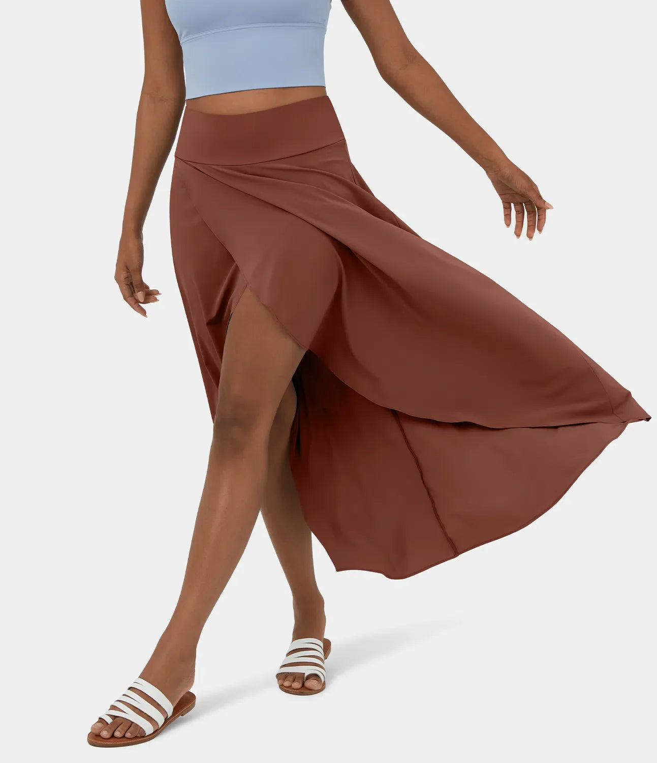 Natalia | Split Comfortable Skirt
