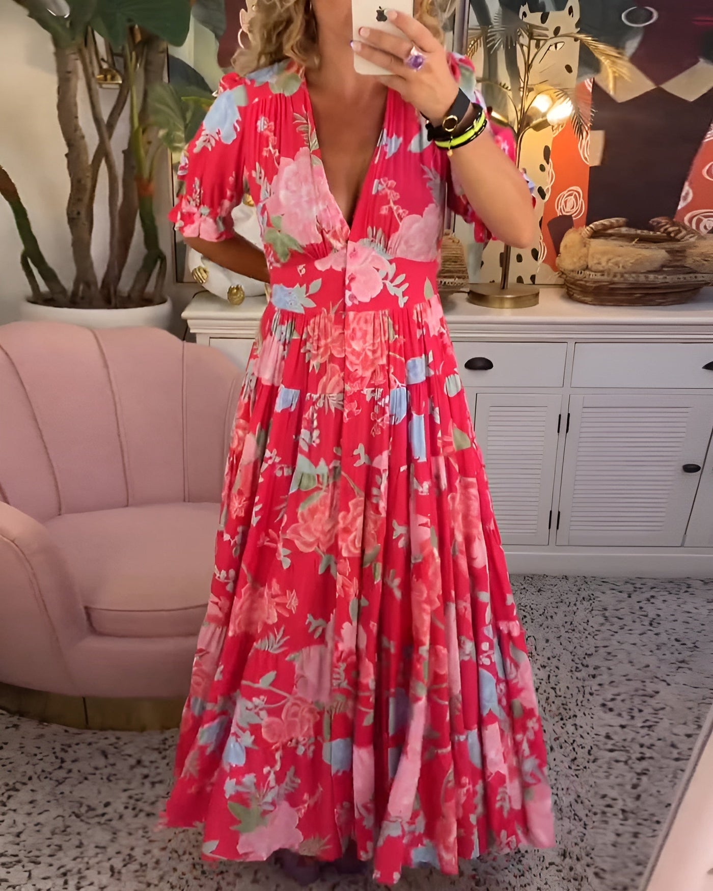 Lesley - Bloomcharm Maxi Summer Dress