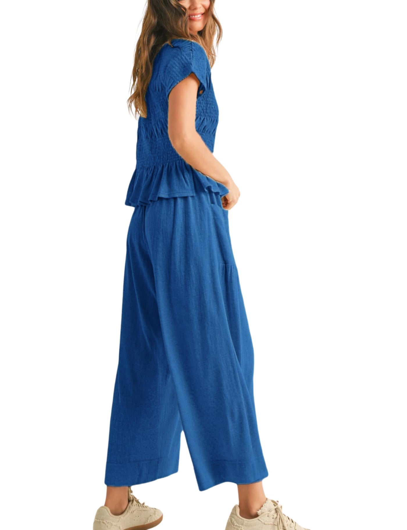 Susan – Stretchy Two Piece Summer Set
