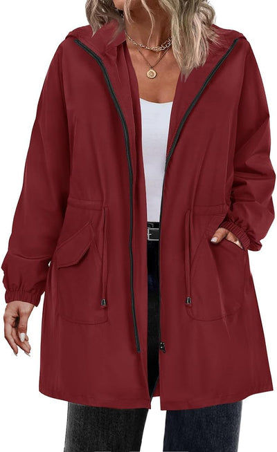 Haylee – Super Lightweight Plus Size Rain Coat