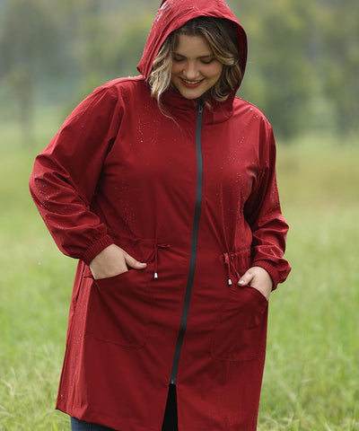 Haylee – Super Lightweight Plus Size Rain Coat