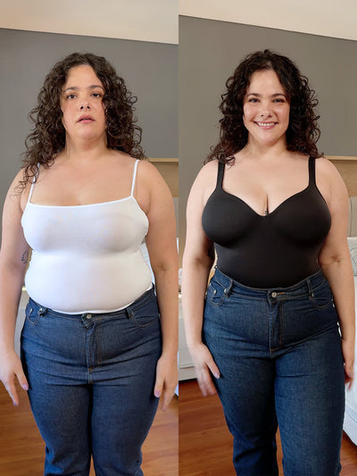 Noelia | Shaping T-shirt with built-in bra