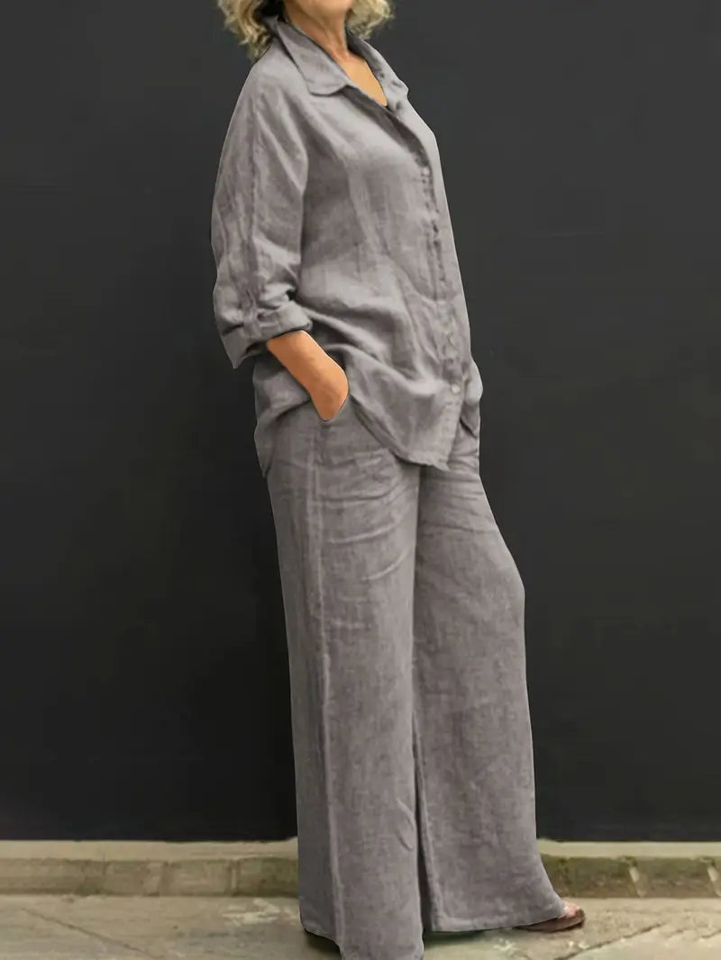 Diane - Loose Casual Two-Piece Set