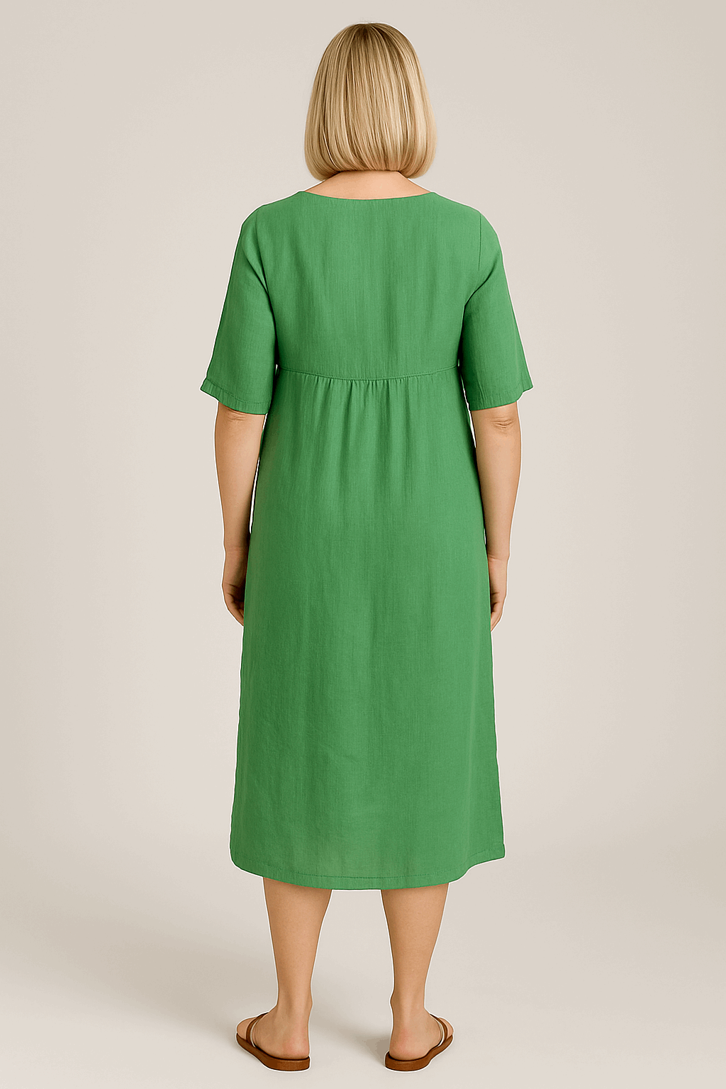 Jytte™ | Oversized elegant dress with pockets