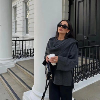 Michelle - Trendy Cape Coat