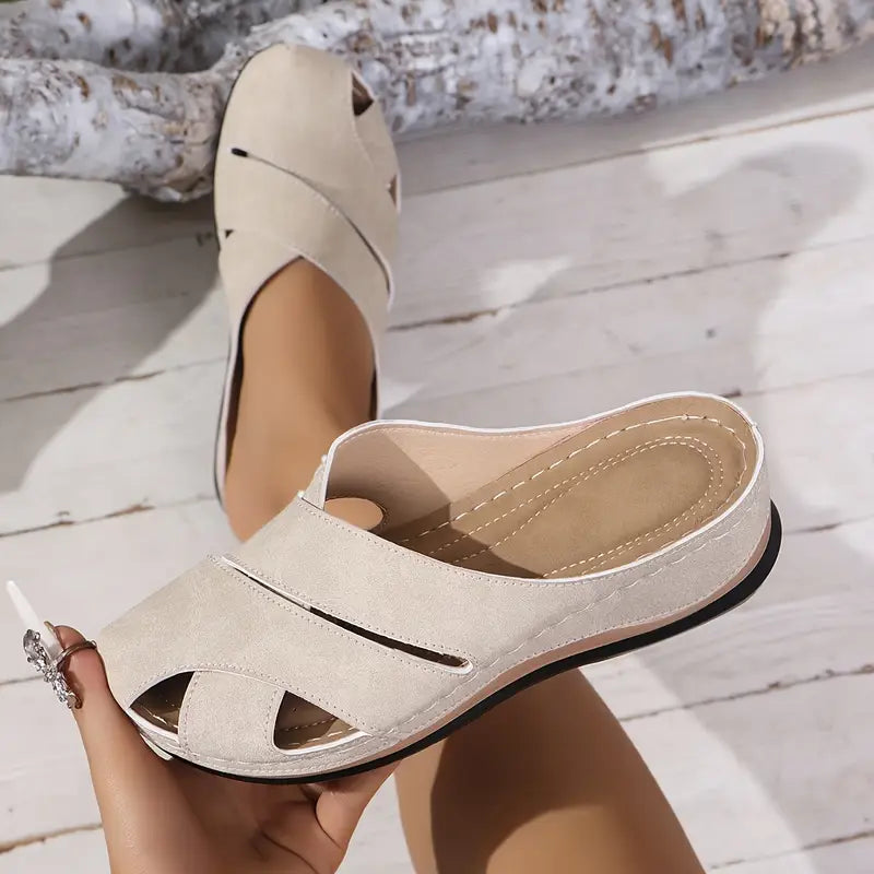 Tereza | Breathable Round Toe Sandal