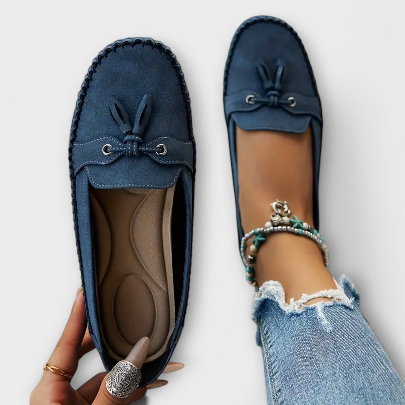 Lise - Orthopedic Loafer with padded insole