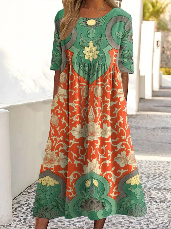 Jamie - Pastel Flowy Summer Dress