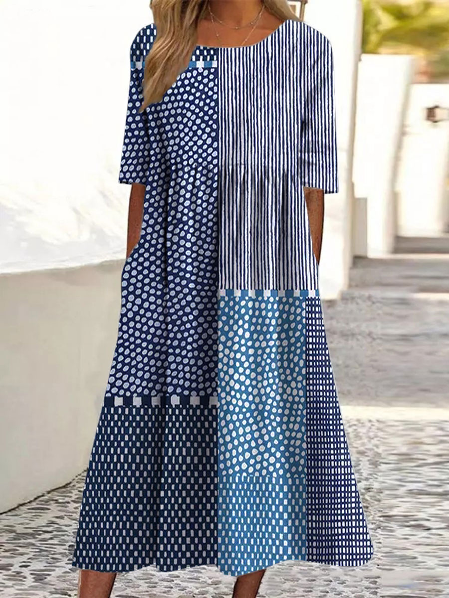 Nancy - Pastel Flowy Summer Dress