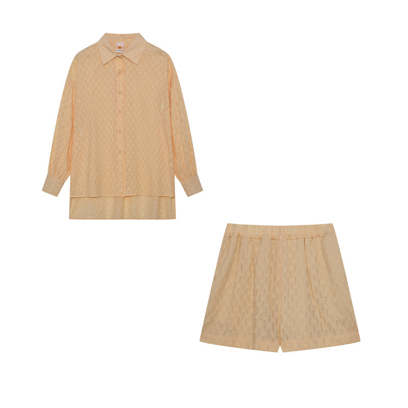 Elizabeth | Relaxed Fit Breezy Shirt and Shorts Set