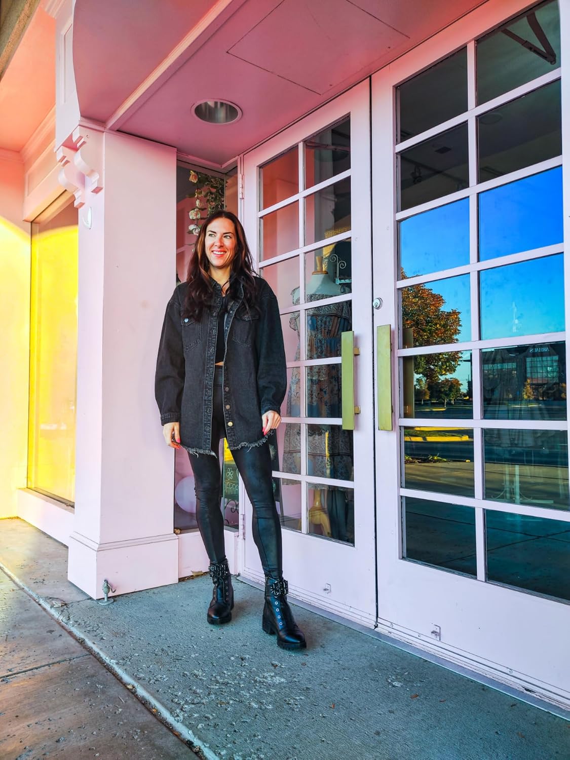 Marianne – Ripped Jean Jacket