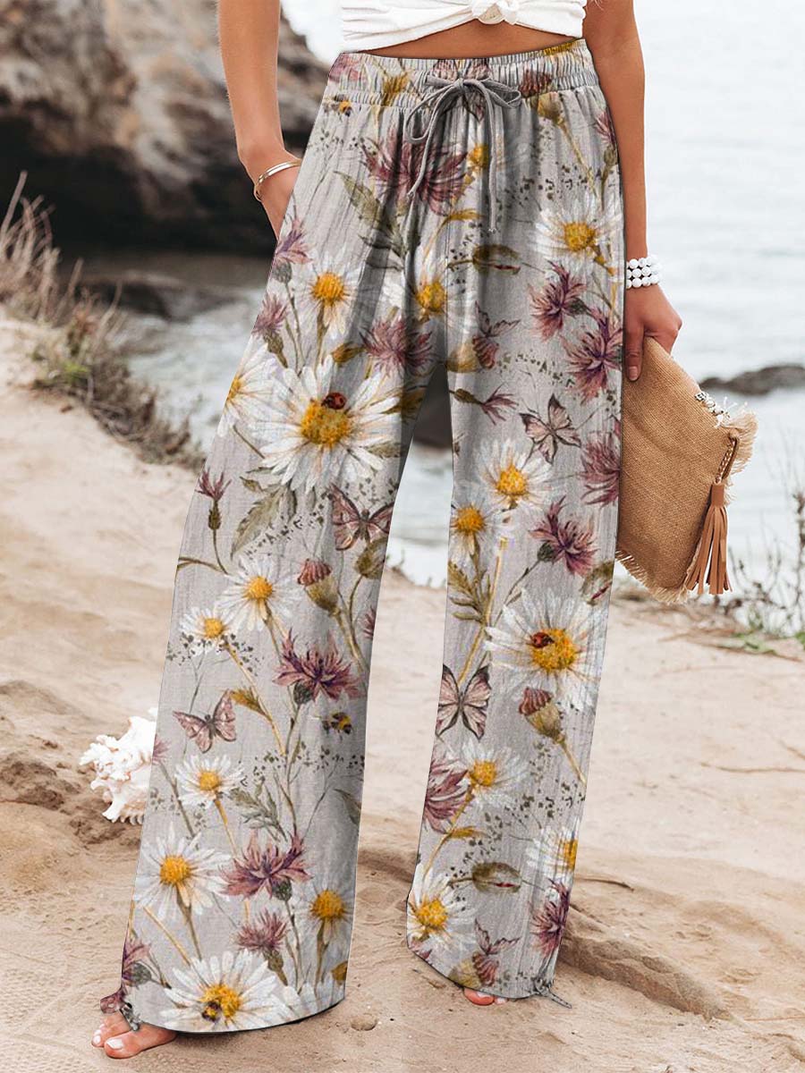 Elowen - Coastal Breeze Boho Pants
