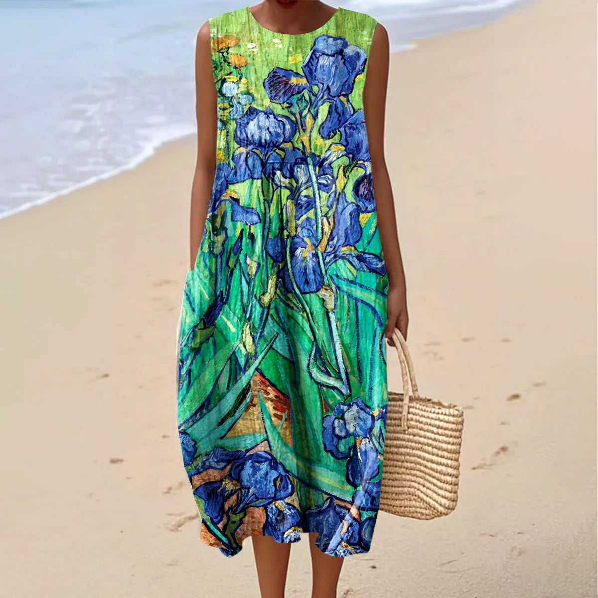 Julia - Sleeveless Summer Pocket Dress