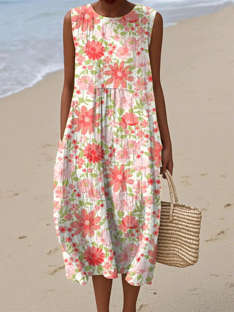 Jenni - Sleeveless Summer Pocket Dress