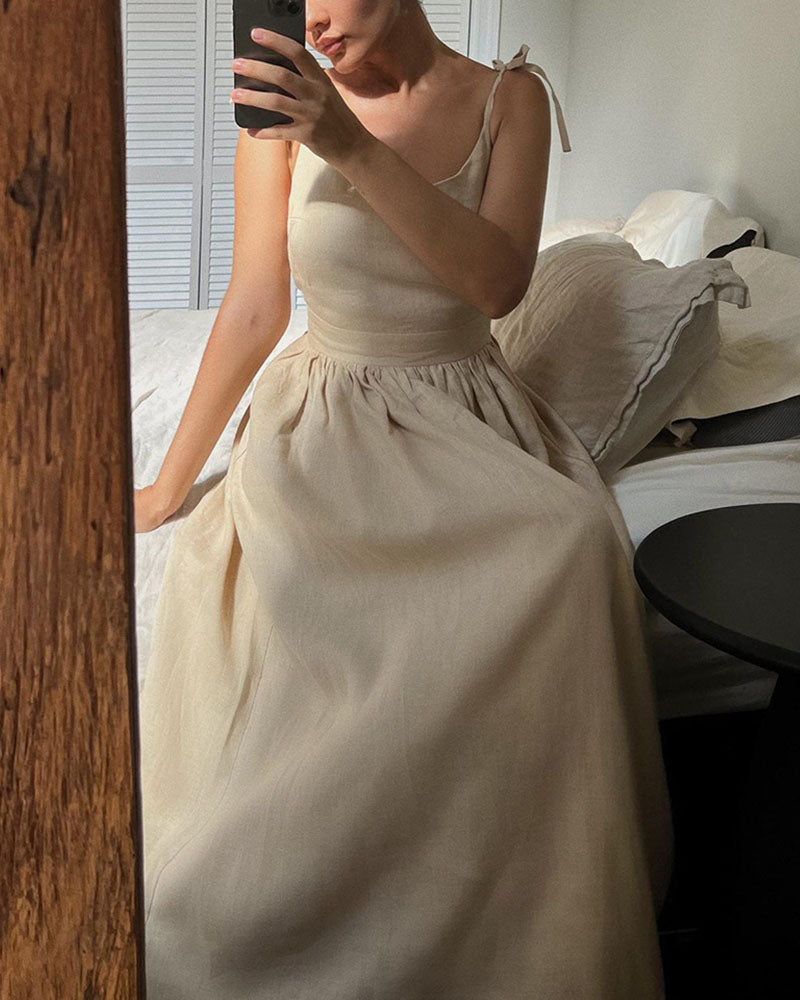 Aliana | Chic Tie-Strap Dress