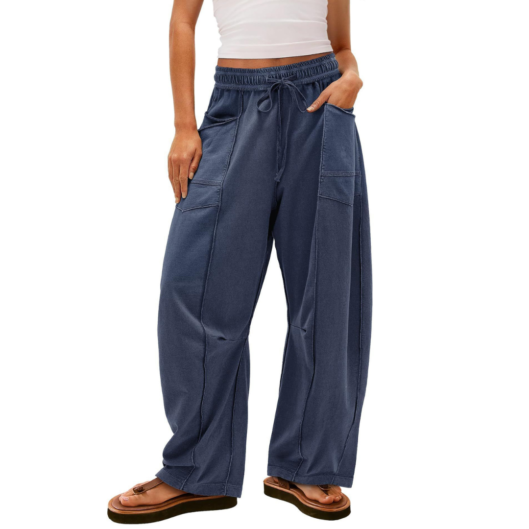 Anaya - Comfortable Baggy Leg Lounge Trousers