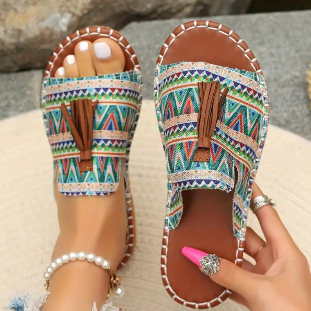 Leena - Comfortable Flat Sandals